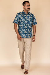 Bold Floral Print Shirt