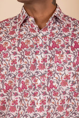 Floral Cotton Shirt