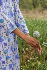 Periwinkle Gathered Kurta
