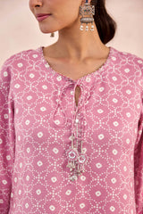 Rozi Bandhani Kurta
