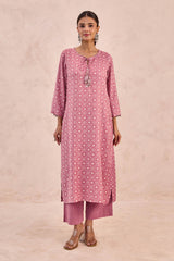 Rozi Bandhani Kurta