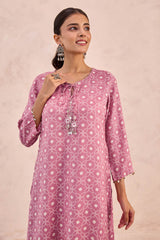 Rozi Bandhani Kurta