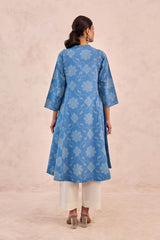 Aasmani Bandhani Kurta