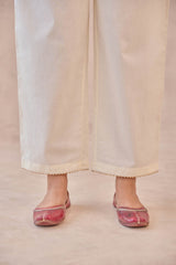 Ivory Cambric Trousers