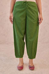 Olive Green Afghani Trousers