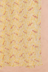 Floral Printed Chiffon Dupatta