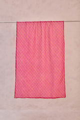 Pink Lehariya Doria Dupatta