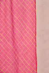 Pink Lehariya Doria Dupatta