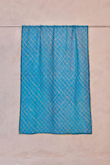 Teal Lehariya Doria Dupatta