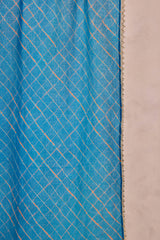 Teal Lehariya Doria Dupatta