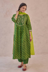Aaranya Lehariya Kurta