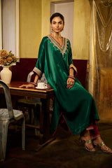 Heer Mashru Kurta