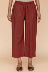 Terracotta Red Trousers