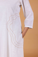 Linear Kurta