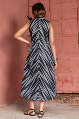 Leher Handloom Ikat Dress