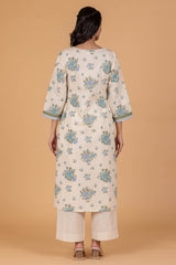 Blue Dahlia Kurta