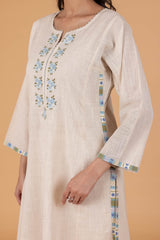 Floral Applique Kurta