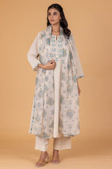 Floral Applique Kurta
