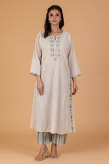 Floral Applique Kurta