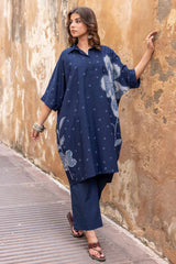 Oversized Floral Anti Fit Kurta