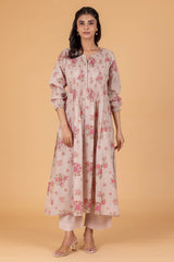 Pleated Peonies Kurta
