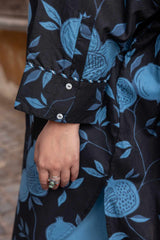 Midnight Orchard Kurta