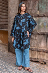 Midnight Orchard Kurta