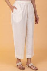Cream Cambric Trousers