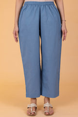 Blue Cambric Trousers