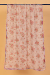 Pink Peonies Doria Dupatta