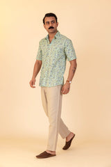 Floral Summer Half Sleeve Shirt