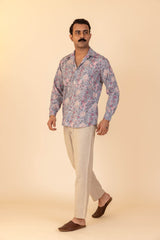 Trellis Floral Full Sleeve Shirt