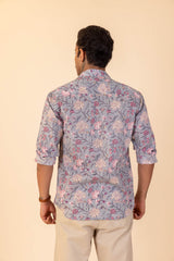 Trellis Floral Full Sleeve Shirt