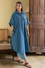 Aarohi Handloom Stripes Anti-Fit Kurta