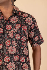 Floral Half Sleeve Shirt