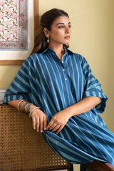 Aarohi Handloom Stripes Anti-Fit Kurta