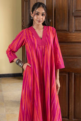 Afsana Handloom Ikat Kurta