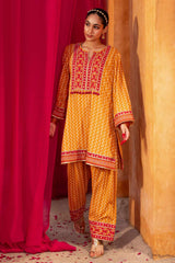 Phooljhari Kurti With Salwar Set