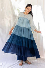 Blue Symphony Kurta