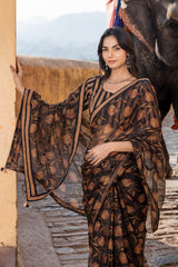 Heritage Floral Sari