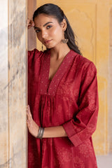 Rupali Couching Kurta