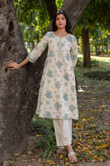 Blue Dahlia Kurta