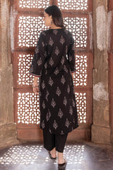 Kantha Kalidar Kurta