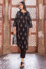 Kantha Kalidar Kurta