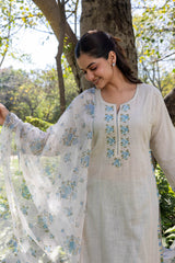 Floral Applique Kurta