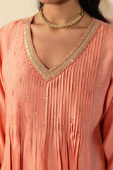 Zeenat Chanderi Kurta