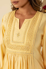 Nargis Chanderi Kurta