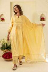 Nargis Chanderi Kurta