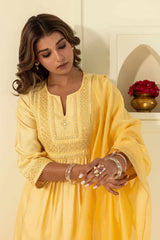 Nargis Chanderi Kurta