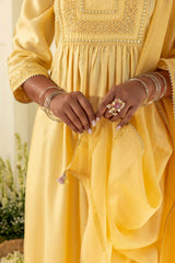 Nargis Chanderi Kurta